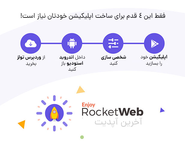 برنامه نمایش وب RocketWeb