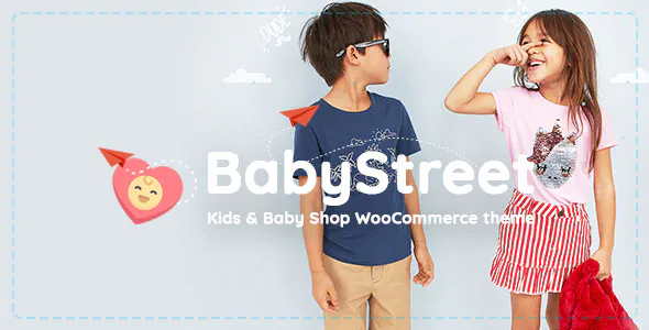 قالب فروشگاهی بی‌بی استریت BabyStreet