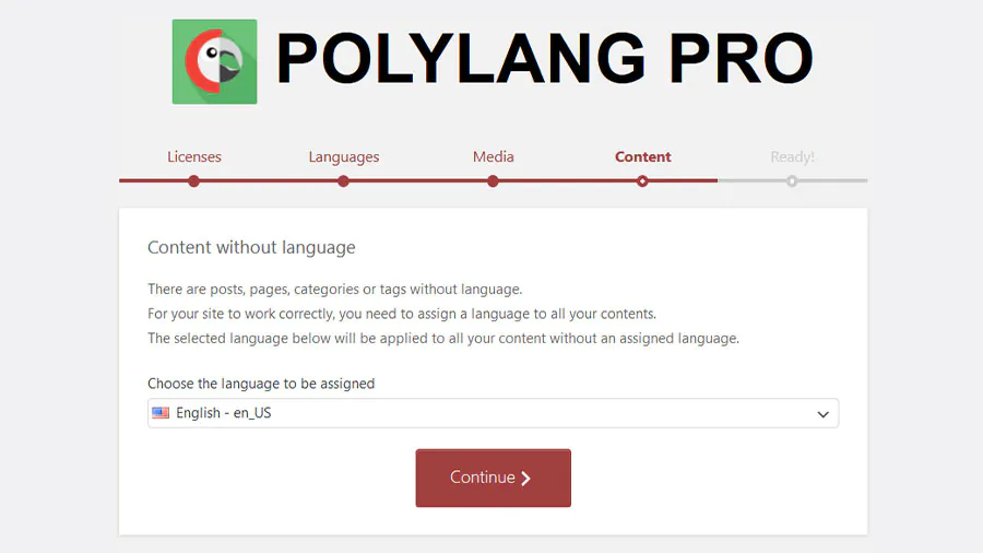 افزونه چند زبانگی Polylang Pro