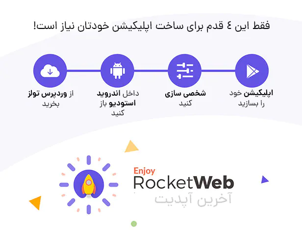 برنامه نمایش وب RocketWeb